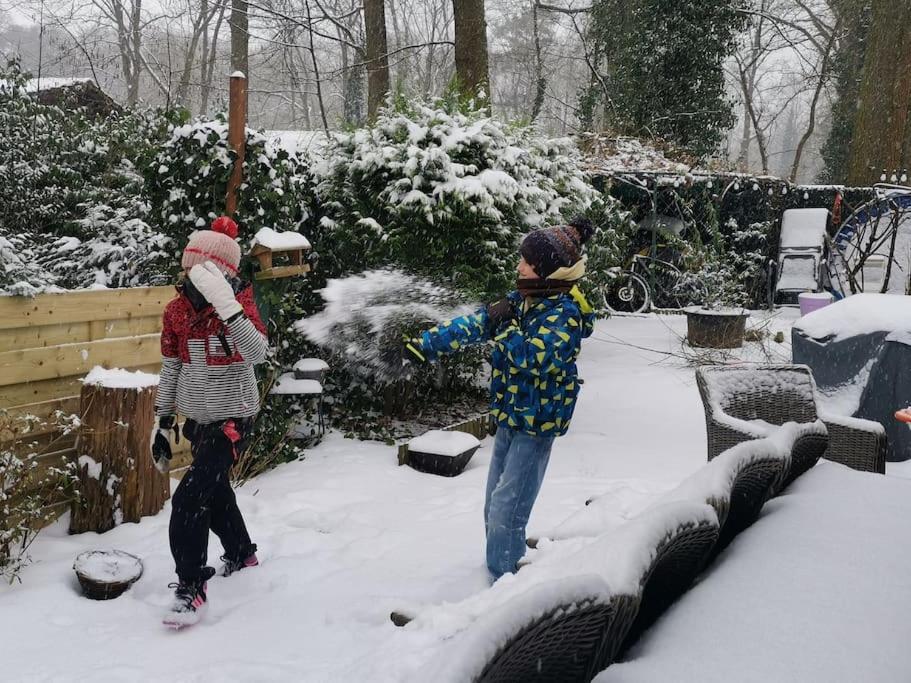 Huisje Mezengroet Lanaken Esterno foto